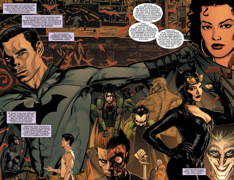Illustration for article titled Exclusive DC preview: Grayson Annual and Secret Origins offer a double dose of Dick